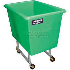 Green Elevated Plastic Box Truck 4 Bushel Capacity