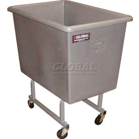 Gray Elevated Plastic Box Truck 6 Bushel Capacity