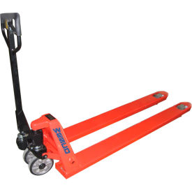 Manual Extra-Long Fork Pallet Jack, 4400 lb. Capacity, 27"W x 70"L Forks