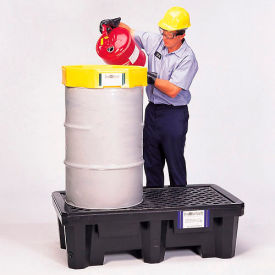 Economy Containment Pallet 2505 P2 2-Drum with Drain