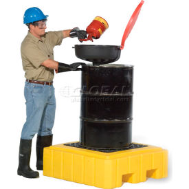 Ultra-Spill Pallet Plus Containment Pallet 1-Drum with Drain