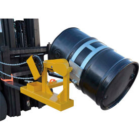 Fork Mounted Drum Carrier & Rotator 1500 Lb. Capacity