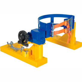Fork Mounted Drum Carrier & Rotator 2000 Lb. Capacity
