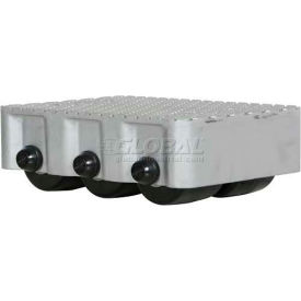 Cast Aluminum Propel Dolly Non-Tilt 6 Roller 9000 Lb. Cap.