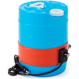 Silicone Rubber Pail Heater For 5 Gallon Plastic Pail, 50-160°F, 120V