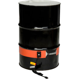 Silicone Rubber Drum Heater For 55 Gallon Steel Drum, 50-425°F, 120V