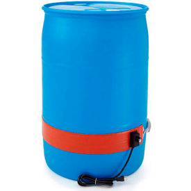 Silicone Rubber Drum Heater For 55 Gallon Plastic Drum, 50-160°F, 120V