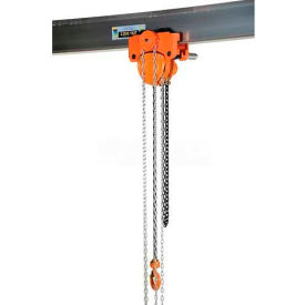 Low Headroom Hoist & Trolley Combo Geared 2000 Lb. Cap.