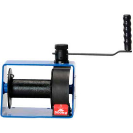 Hand Operated Worm Gear Winch - 1000 Lb. Capacity
