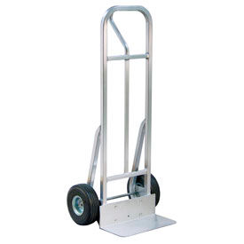 New Age Aluminum Hand Truck Flat-Free Wheels 750 Lb. Capacity