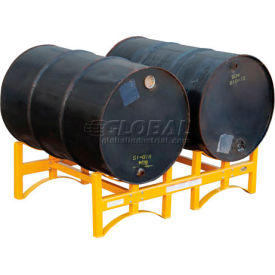 Stackable 2 Drum Storage Rack 1600 Lb. Capacity
