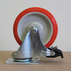5" Polyurethane Swivel Caster with Total Lock for Little Giant Carts