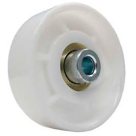 1-15/16" Dia. White Nylon Conveyor Skate Wheel 50 Lb. Cap.