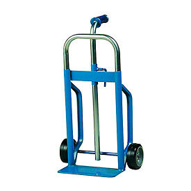 Telescopic Hand Truck 5" Rubber Wheels 500 Lbs Capacity
