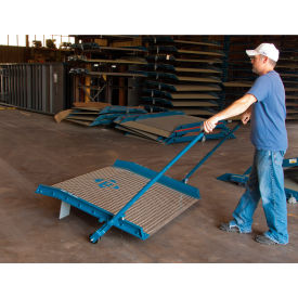 EZ-Roll Attachment for Aluminum Dock Boards with Steel Curbs