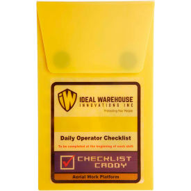 Aerial Work Platform Checklist Caddy