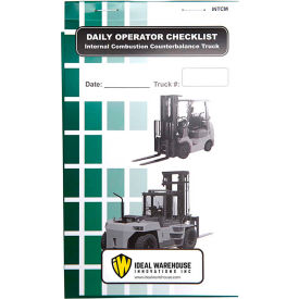 Replacement Checklist for Propane Counterbalance Forklift Checklist Caddy