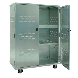 Aluminum Solid Security Cage Truck 49 x 26 x 72