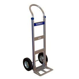 Cobra-Lite Aluminum Hand Truck Continuous Handle Semi-Pneumatic