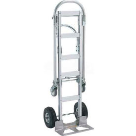 Spartan Sr. Aluminum 2-in-1 Hand Truck 220001 Pneumatic Wheels
