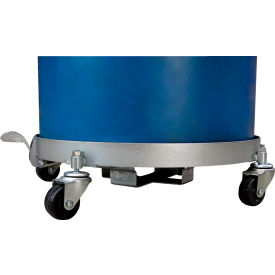 Tilting 55 Gallon Drum Dolly Rubber Wheels 900 Lb.