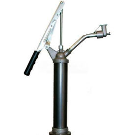 Lever-Action Aluminum Drum Pump with No-Drip Spout - Light Oils