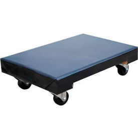 Hardwood Dolly with Vinyl Covered Deck 24x16 900 Lb. Cap.