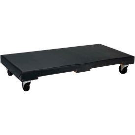 Hardwood Dolly with Vinyl Covered Deck 48x24 1200 Lb. Cap.