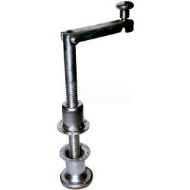 Stainless Steel Leveling Jack 4-1/2" to 13-1/2" 5000 Lb. Cap.