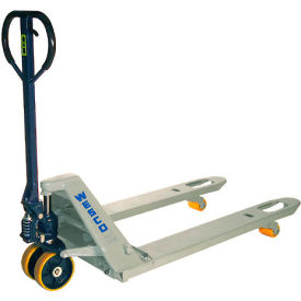 Adjustable Fork Width Manual Pallet Jack, 5500 lb. Cap., 16 to 20"W x 36"L Forks