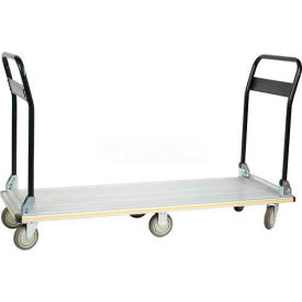 Folding Aluminum Platform Truck 58.5 x 18.5 660 Lb. Capacity