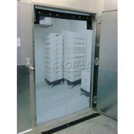 EconoClear Flexible Low-Temperature Clear Swinging Door 36"W x 84"H