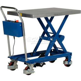 Linear Actuated Elevating Cart 15" to 34" Lift 400 Lb. Cap.