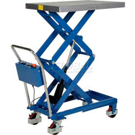 Linear Actuated Elevating Cart 15" to 51" Lift 400 Lb. Capacity