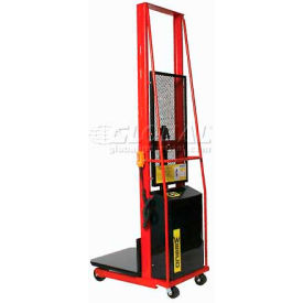 Battery Powered Lift Truck 1000 Lb. 60"H 24"x24" Platform