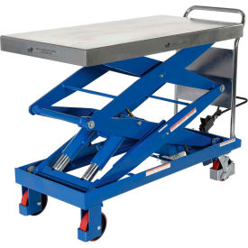 Hydraulic Elevating Cart 47 x 24 1500 Lb. Cap.