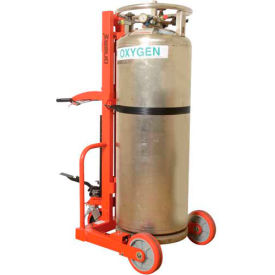 Hydraulic Lift Liquid Cylinder Cart 1000 Lb. Capacity
