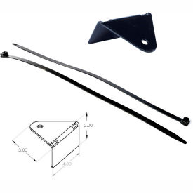Universal Mounting Bracket for Forklift Spotter Pedestrian Warning Spotlight