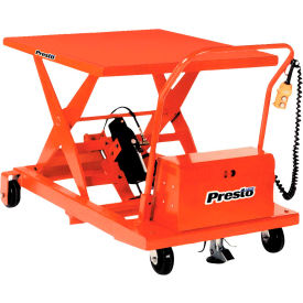 Portable Electric Scissor Lift 1500 Lb. Cap. 24x36