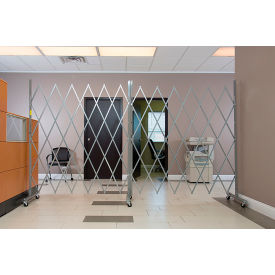 Expandable Portable Gate Extension, 6'W & 6' In Use 6'6" Collapsed Height