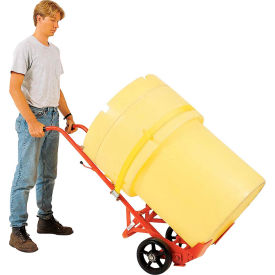 Poly Overpack Drum Truck Steel Casters 1000 Lb.
