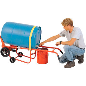 Poly Drum Drainer Truck Polyolefin Casters 1000 Lb.