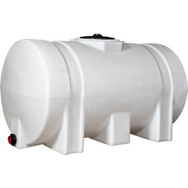 325 Gallon Plastic Storage Tank - Round with Leg Supports