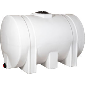 550 Gallon Plastic Storage Tank - Round with Leg Supports