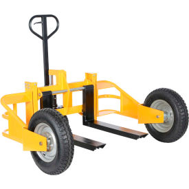 All Terrain Manual Pallet Jack, 2500 lb. Capacity, 64"W x 32"L Forks