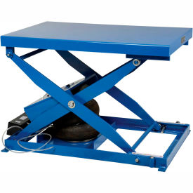 Air Bag Scissor Lift Table 48 x 32 2000 Lb. Capacity
