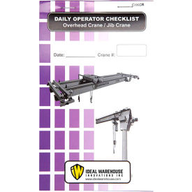 Replacement Checklist for Ideal Warehouse Crane Checklist Caddy - Pack of 5