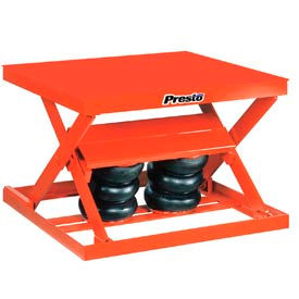 Air Bag Pneumatic Scissor Lift Table AX20-4848 2000 Lb. Cap.