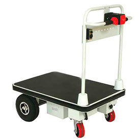 Self-Propelled Battery Powered Platform Truck 24x36 1100 Lb.