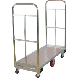 Galvanized Steel Narrow Aisle Platform Truck 60x24 1750 Lb.